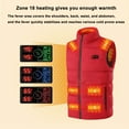 thumbnail image 2 of qucoqpe Plus Size Heated Vest for Men and Women, USB Charging Heating for 8 Hours, Heated Jacket for Outdoor Work, Fishing (NO Battery), 2 of 5