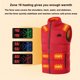 thumbnail image 3 of Teissuly Heated Waistcoat For Men Women, Unisex Winter Hooded Heated Outerwear For Men Women, Lightweight USB Electric Heated Clothing Waistcoat With 3 Heating Level Teissuly WER202311272826, 3 of 6