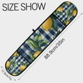 thumbnail image 3 of Yayeee Double Oven Mitt Kitchen Heat Resistant Baking 35" x7" Quilted Glove, Cartoon Beige Lemon, 3 of 6