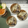thumbnail image 3 of Thirstystone Wine Cellar II Round 4-Pack Absorbent Stone Coasters, 3 of 7