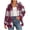 Hot Pink-01, variant on Perfectbot Women's Plaid Shacket, Button Down Shirt Jacket with Ribbed Hem, Relaxed Fit Fall Outerwear