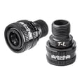 thumbnail image 1 of Extensores de pedal de bicicleta kusrkot 9/16 In-In Negro, 1 of 8