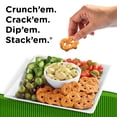 thumbnail image 5 of Snack Factory Garlic Parmesan Pretzel Crisps, 7.2 oz Resealable Bag, 5 of 12