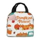 thumbnail image 1 of Easygdp Fall Pumpkins Bolsa Térmica Premium - Tela Oxford Impermeable, Gran Capacidad, Bolsillo Frontal, Unisex para Trabajo, Escuela, Actividades al Aire Libre y Picnics, 1 of 8