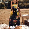 thumbnail image 2 of Halloween Scary Night Full Moon Fine Art Sleeveless Dress Summer Dress Woman 2025, 2 of 7