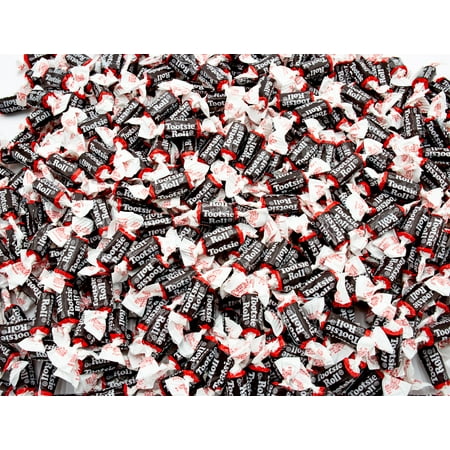 TOOTSIE ROLLS MIDGEES Taffy Candy 2 lb - Bulk Tootsie Rolls Candy Bag Individually Wrapped Gluten-Free Candy Chocolate Chewy Candy (276 Pieces)