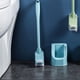 thumbnail image 5 of Advancent Juego de escobillas de baño de doble cara, 2 uds., depurador de limpieza de plástico que ahorra trabajo, cepillos curvos portátiles Suministros de limpieza para el hogar Verde, 5 of 6