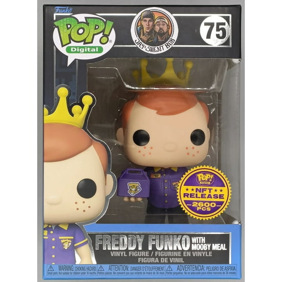 #75 Freddy Funko (with Mooby Meal) Digital 2600pc - Box Damaged Funko POP