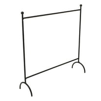 HOOWIFFY Creative Clothes Crafts Holder Doll Clothes Storage Rack Black 1Pcs Space Saving