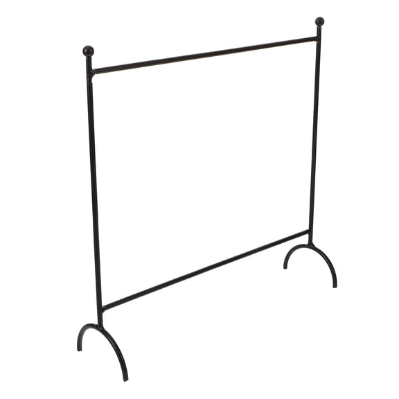 HOOWIFFY Creative Clothes Crafts Holder Doll Clothes Storage Rack Black 1Pcs Space Saving