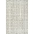 thumbnail image 6 of SAFAVIEH Dhurrie Valentina Geometric Moroccan Wool Area Rug, Grey/Ivory, 2'6" x 4', 6 of 10