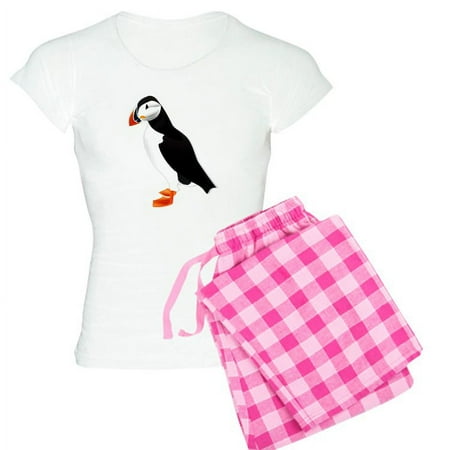 

CafePress - Pretty Puffin - Women s Light Pajamas