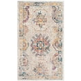 thumbnail image 2 of SAFAVIEH Bristol Bill Oriental Polyester Area Rug, Light Gray/Blue, 4' x 6', 2 of 8