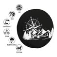thumbnail image 5 of Compass And Mount Spare Wheel Cover for Suzuki Mitsubish 4WD Trailer Custom Camper Tire Protector 14" 15" 16" 17"h, 5 of 5