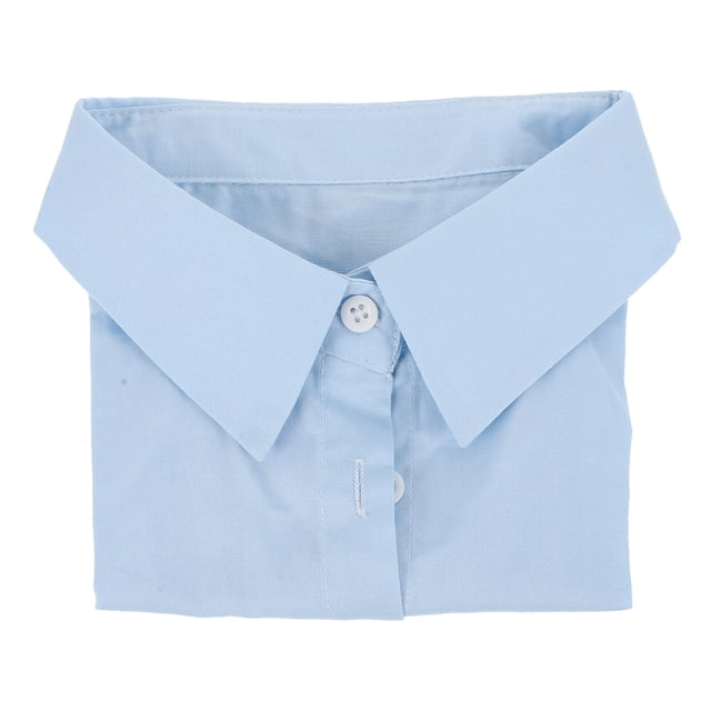 SOPOTUTU 1Ud Collar Falso Detachable Azul Para Mujer Accesorio Duradero Y Fresco