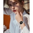 thumbnail image 2 of KOMI Bands Compatible with Google Pixel Watch 3 Band 41mm/Pixel Watch 2 Band/Google Pixel Watch Band - Upgraded Connector - Elastic Nylon Breathable Sport Straps for Women Men White Rainbow, 2 of 5