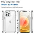 thumbnail image 2 of TECH CIRCLE with iPhone 11 pro case,Anti-Scratch,Non-Yellowing,Shock Absorption,Reinforced Corner,PMMA+TPU for iPhone 12 Pro 6.7 inch,Clear, 2 of 8