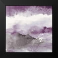 thumbnail image 2 of Schick, Mike 15x15 Black Modern Framed Museum Art Print Titled - Midnight at the Lake III Amethyst and Grey, 2 of 5