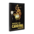 thumbnail image 2 of Stupell Industries Traditional Antique Cardinal Beer Poster Black Floating Frame Canvas Art, 17 x 25, by Marcus Jules, 2 of 7