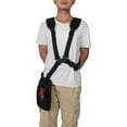 thumbnail image 6 of Adjustable Double Shoulder Strap, Durable Material, Fits Trimmers, Brush Saw, Chainsaw, Brush Cutter for Enhanced Comfort (Black), 6 of 8