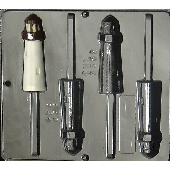 3352 Lighthouse Lollipop Chocolate Candy Mold