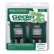 1 Pc, Pactool Gecko Gauge 8 In. X 5/16 In. D Fiber Cement Siding Tool 2 Pk