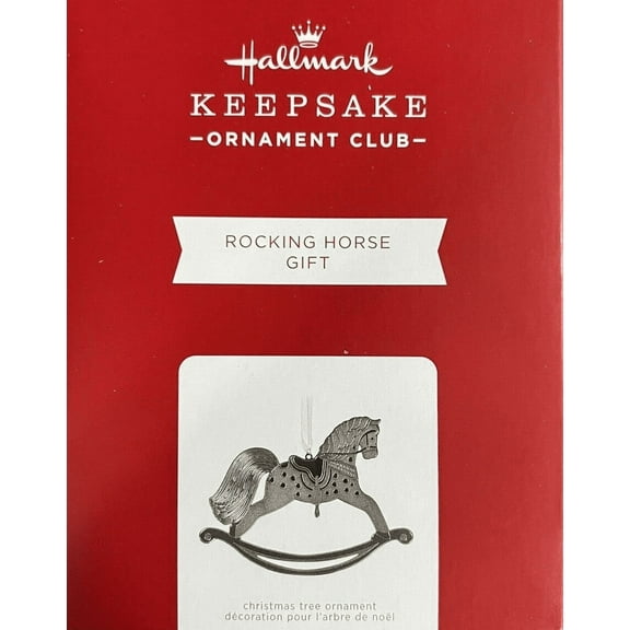 Hallmark Metal Keepsake Rocking Horse Ornament
