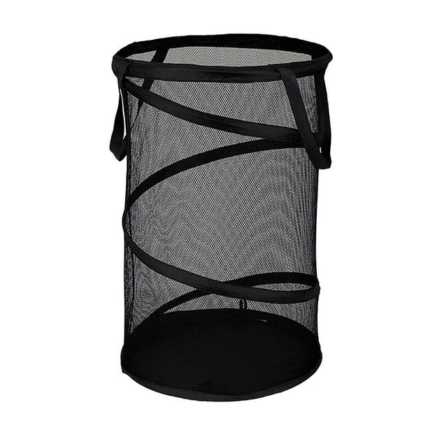 ¡Rebaja! Cestos de almacenaje Zainafacai con tapa, cesta para la ropa sucia, cesta para el baño, cesta para la ropa sucia, cesta plegable para la ropa sucia, cubo, 1 pieza, color negro.
