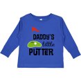 thumbnail image 3 of Inktastic Daddy Little Putter Mini Golf Boys or Girls Long Sleeve Toddler T-Shirt, 3 of 5