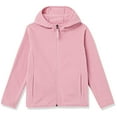 thumbnail image 1 of Toddler Girls Polar Fleece Full-Zip Hooded Lightweight Jacket, Mauve, 2T, 1 of 2
