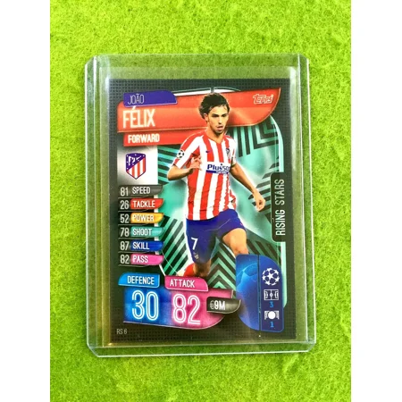 Joao Felix CARD JERSEY #7 MADRID 2019-20 Topps UCL Match US JOAO FELIX PORTUGAL