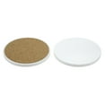 thumbnail image 2 of 4 Count (48 Total) 3.5” Round Sublimation Ceramic Coasters by Make Market - Ready to Finish Coasters Includes Durable Cork Base - Bulk 12 Packs, 2 of 3