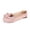 Pink, variant on Xfvqtps Casual Loafers Womens Slip on Shoes Flat Sole Round Toe Comfortable Walking Flats Breathable Moccasins for Women Versatile Footwear White