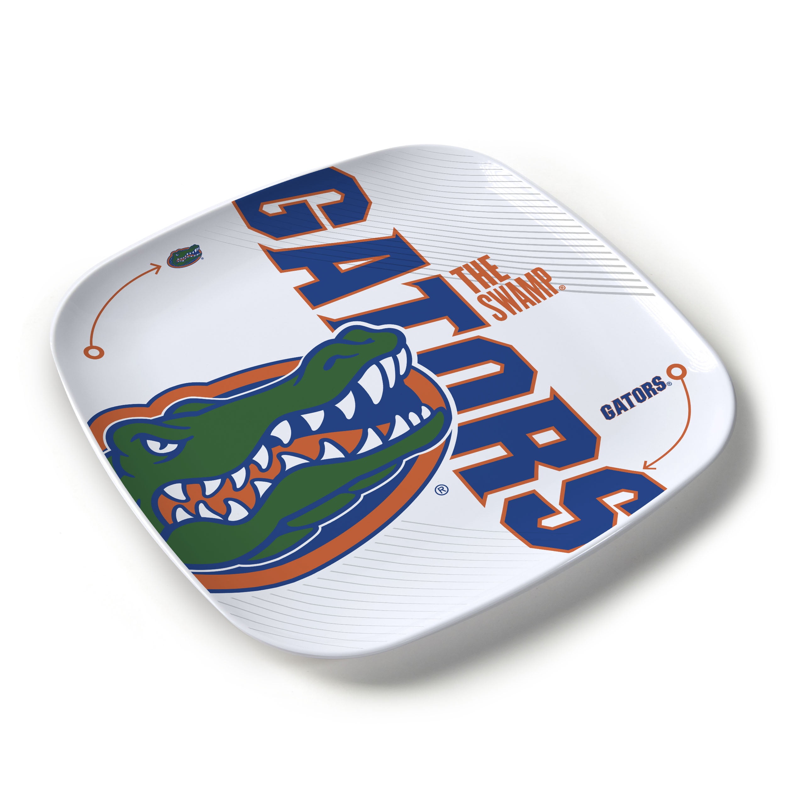 YouTheFan NCAA Florida Gators Large Party Plate