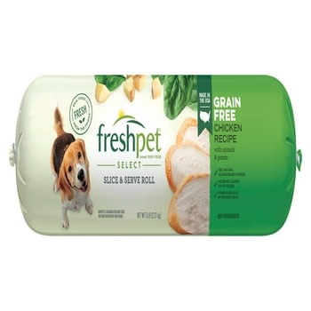 Freshpet y & Natural Fresh Grain Free Chicken Dog Food Roll, 5 Lb.