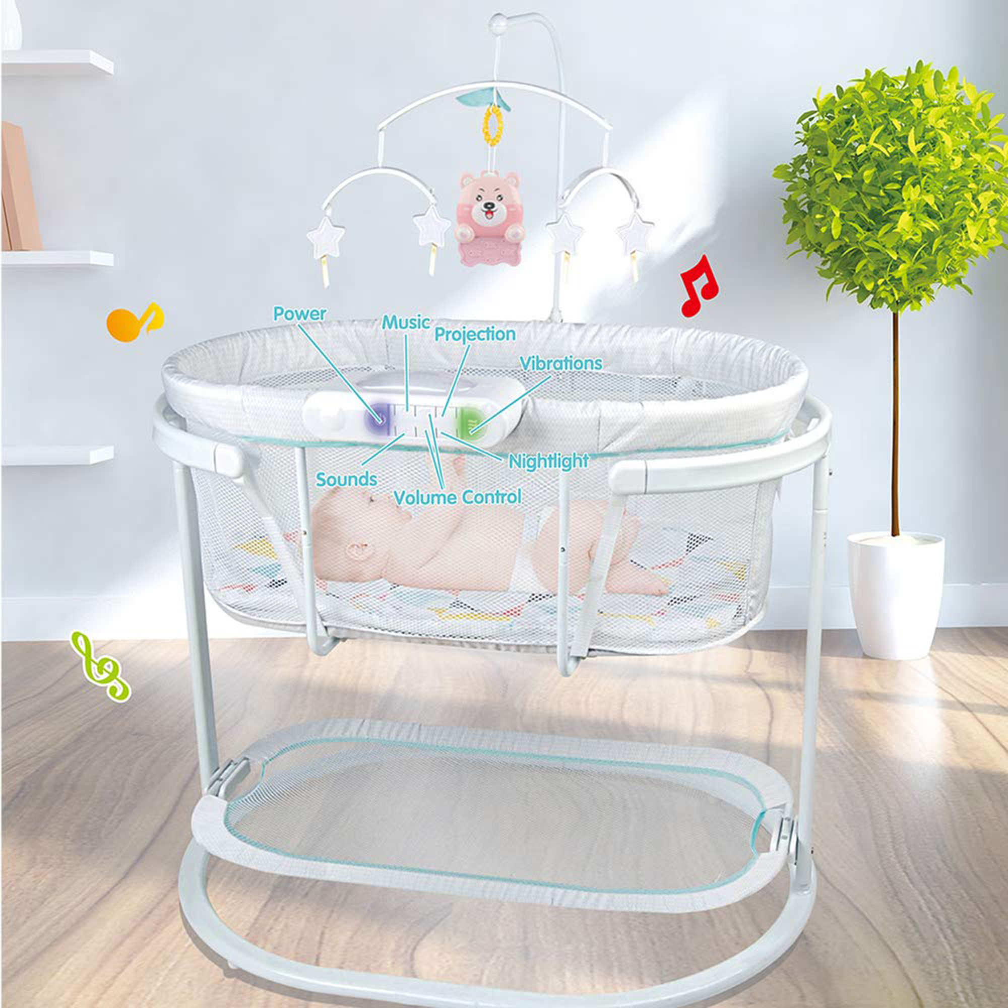 self soothing bassinet