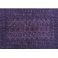 thumbnail image 1 of Ahgly Company Indoor Rectangle Persian Blue Traditional Area Rugs, 7' x 10', 1 of 4