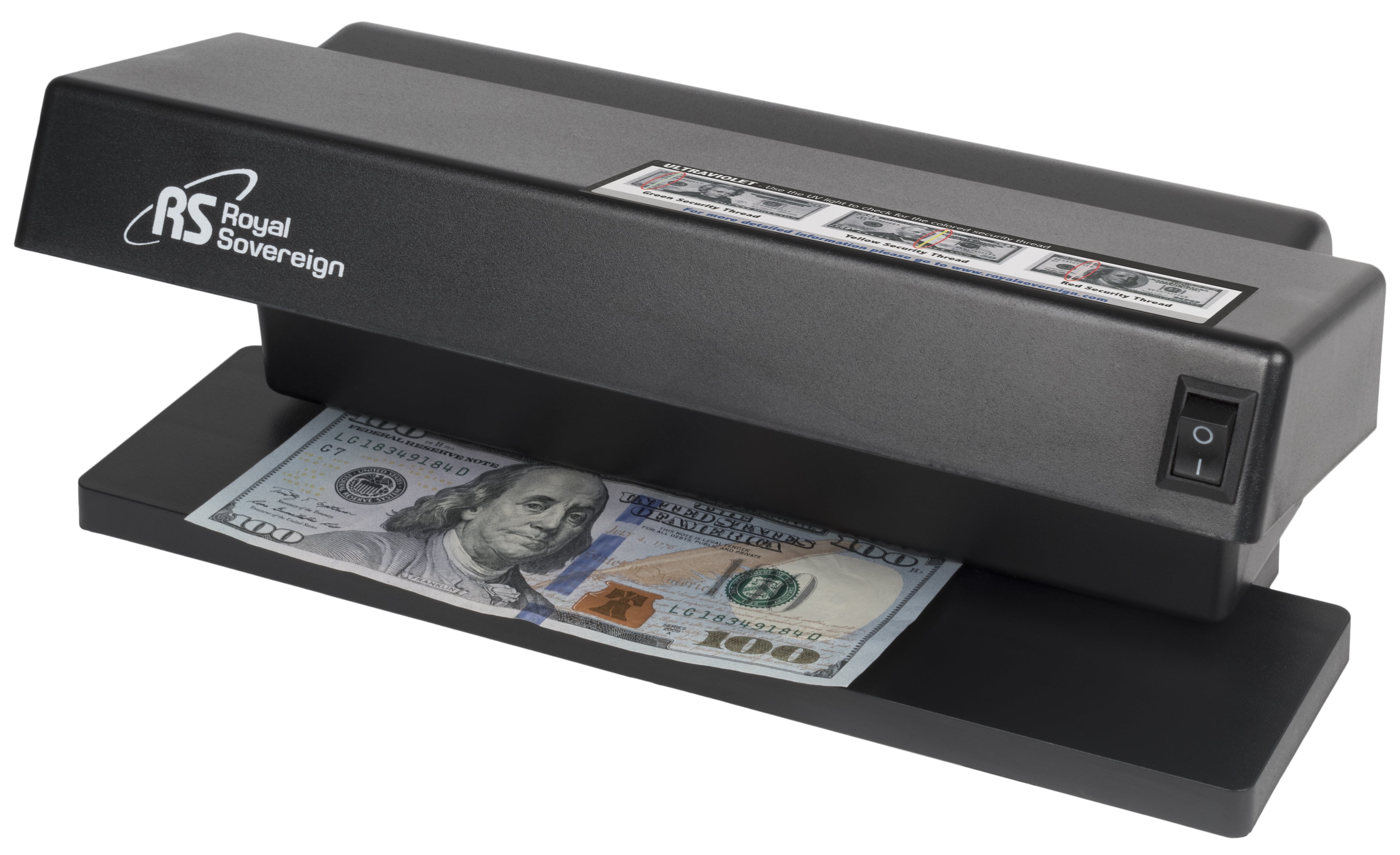 Royal Sovereign Countertop Ultraviolet Counterfeit Detector / ID
