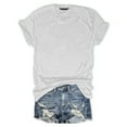 thumbnail image 6 of Women T Shirts Short Sleeves Crew Neck Basic Tees Spring Clothes Dressy Tops for Women, 6 of 6