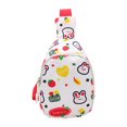 thumbnail image 1 of Crossbody Bag Exquisite Patterns Adjustable Strap Roomy Capacity Smooth Zipper Wear-resistant Daily Collocation Portable Cartoon Print Children Chest Bag Daily Wear, 1 of 11