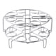 thumbnail image 1 of Accesorios de rejilla para vaporizador de huevos Cesta de acero inoxidable 9 agujeros Marcos superpuestos Suministros de cocina Inevent JJ15989-03, 1 of 2