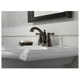 thumbnail image 2 of Delta Linden Two Handle Centerset Bathroom Faucet with Metal Drain Assembly in Stainless 2593-SSMPU-DST, 2 of 2