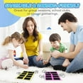 thumbnail image 6 of Brain Teaser Puzzles,Metal Montessori Puzzles,40pcs Metal Brain Teaser Puzzle Ring Interwoven Metal Game Challenging Iron Ring Puzzle Toy,Metal Puzzle Ring Disentanglement Set.(A＋B), 6 of 9
