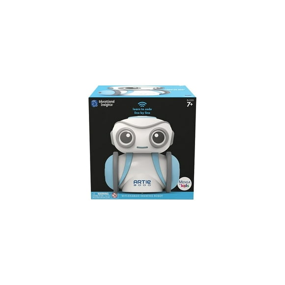 Educational Insights Artie 3000 le Robot Codant : Jouets de Robot STEM pour Enfants Garçons et Filles, Indispensables pour la Classe, 7 Ans et Plus