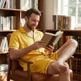 thumbnail image 4 of Family Matching Pajamas Summer Solid Colors and Elastic Shorts for Loungewear Soft Sleepwear, 4 of 9