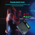 thumbnail image 3 of Sound card,Mic Portable Voice Portable Voice With Handheld Clip-on Sound Built-in Mic Portable 11 Sound Color Voice Voice Display Live Handheld Computer Voice With 11 Sound Laptops With 11 Sound, 3 of 6