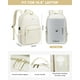 thumbnail image 5 of Mochila LOVEVOOK para portátil de mujer de 15,6 pulgadas con puerto USB, color beige, 5 of 7