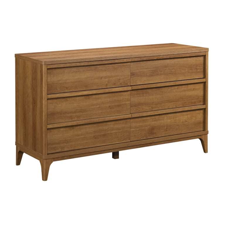 mid century modern dresser acorn Alpine Furniture Flynn Acorn 7 Drawer Dresser