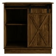 thumbnail image 6 of Castle Place Vintage Sideboard Buffet Cabinet, Brown, 6 of 8