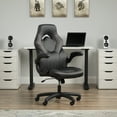 thumbnail image 2 of OFM Adjustable & Ergonomic Swivel Gaming Chair, Gray, 2 of 14